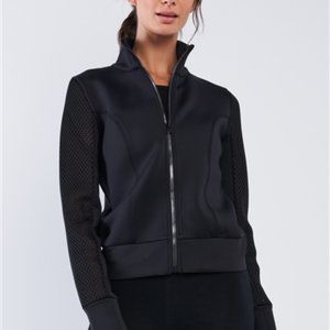 Activewear Tunic Zip Up Jacket